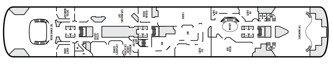 Deck 5 - Upper Promenade