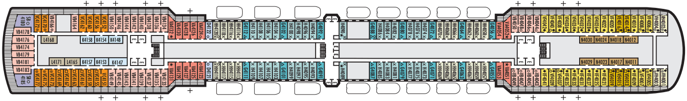 Deck 4 - Upper Promenade