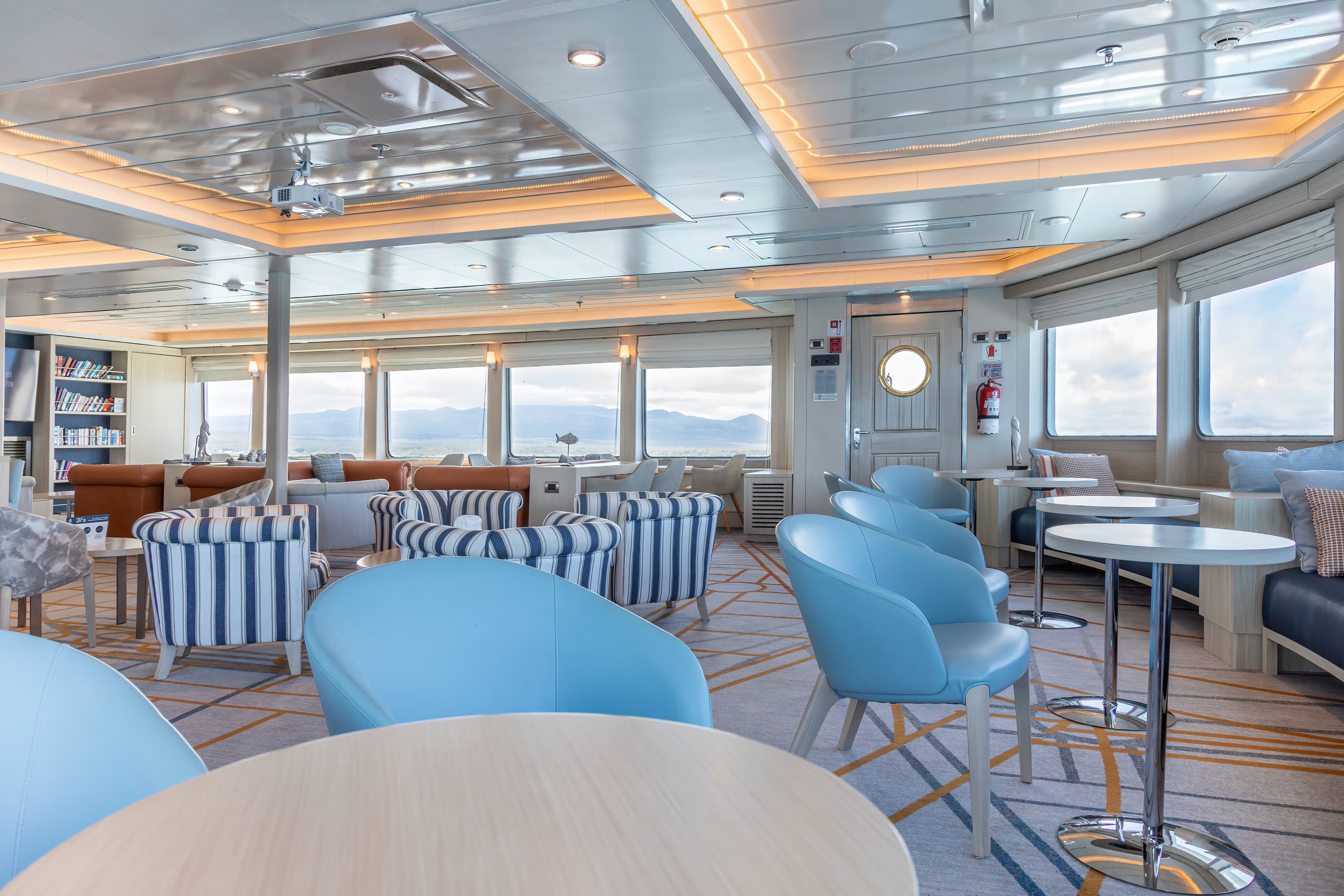 Expedition Lounge & Bar with Science Corner and Library