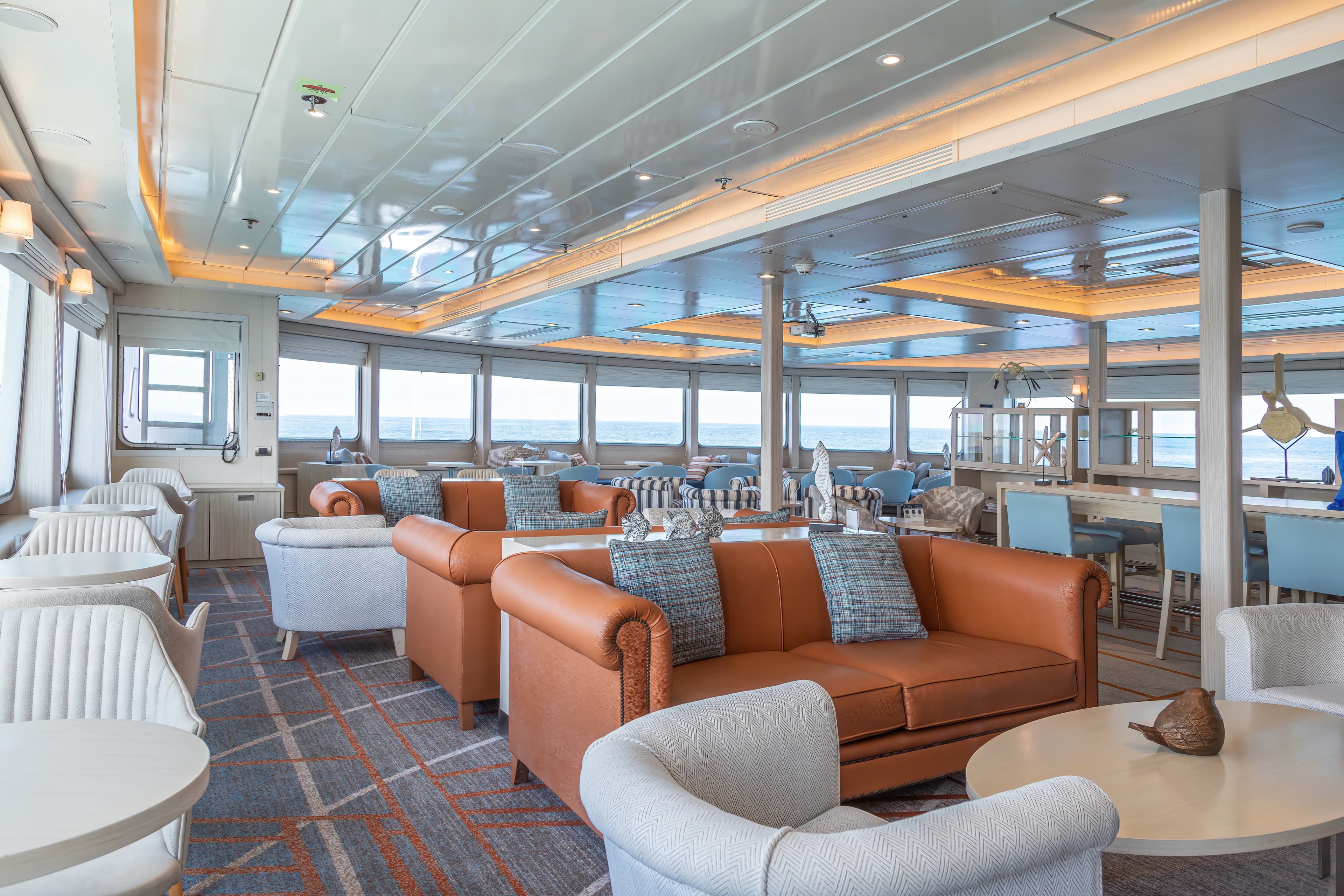 Expedition Lounge & Bar with Science Corner and Library